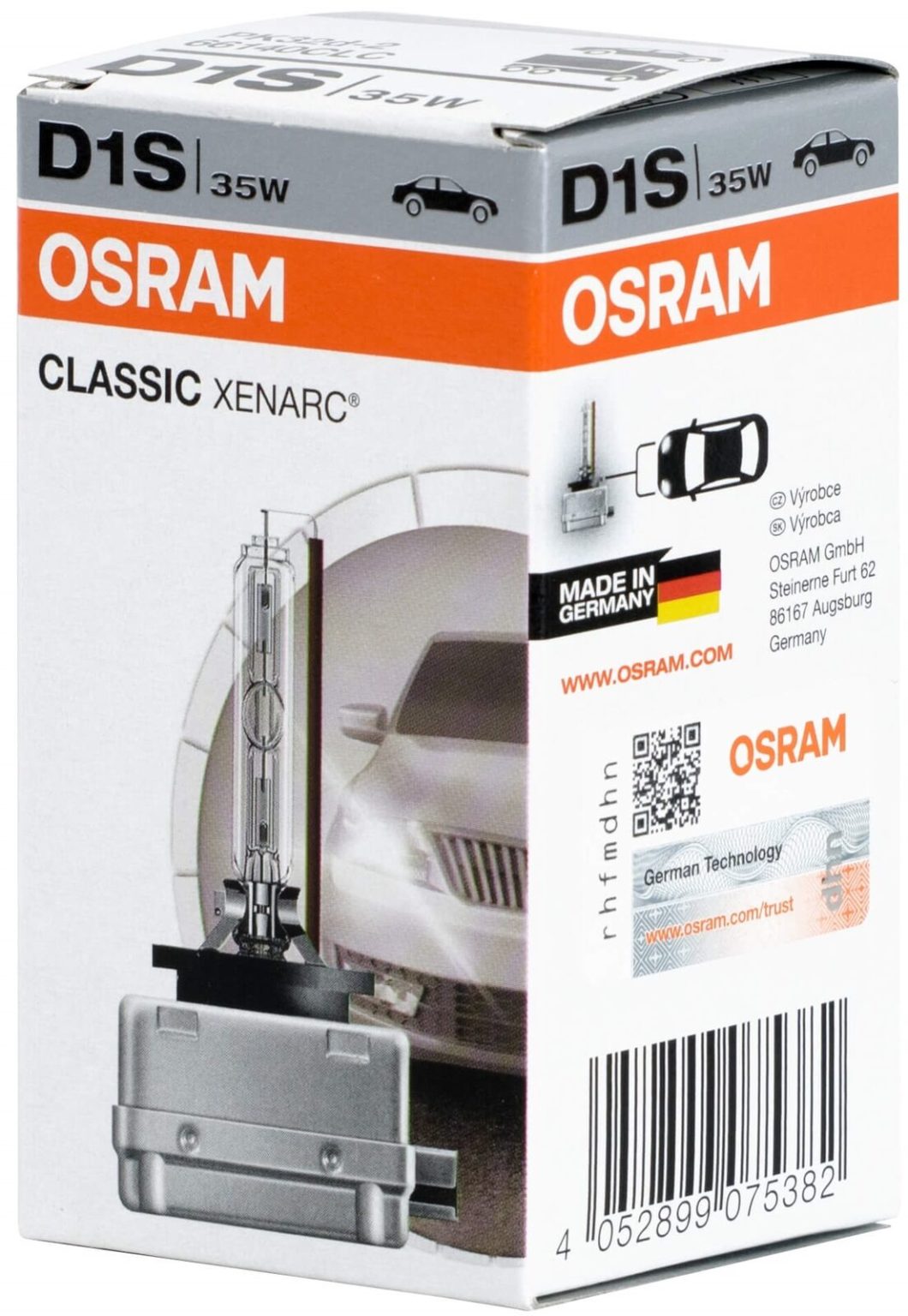 Osram Xenon D1S 66140CLC - Steronderdelen